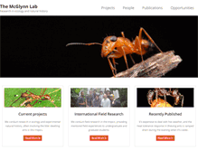 Tablet Screenshot of leaflitter.org